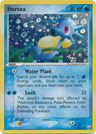 Team Rocket Returns Horsea #58/109 reverse holo